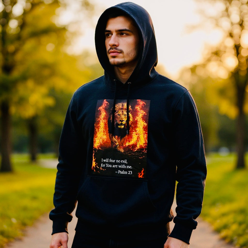 “I Will Fear No Evil” Hoodie — Psalm 23